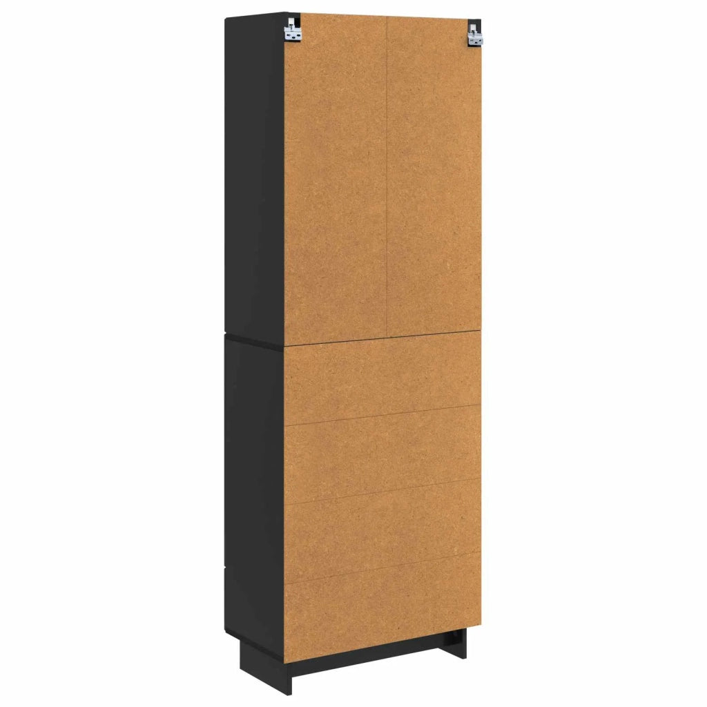 Set di armadi 2 pcs Nero 66 x 34,5 x 95 cm Legno ingegnerizzato 3416350