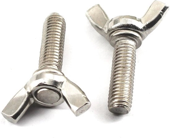 Set di viti a molla M8x16 - 10 pezzi - Acciaio inossidabile - Duraturo - Resistente alla corrosione - Facile da installare