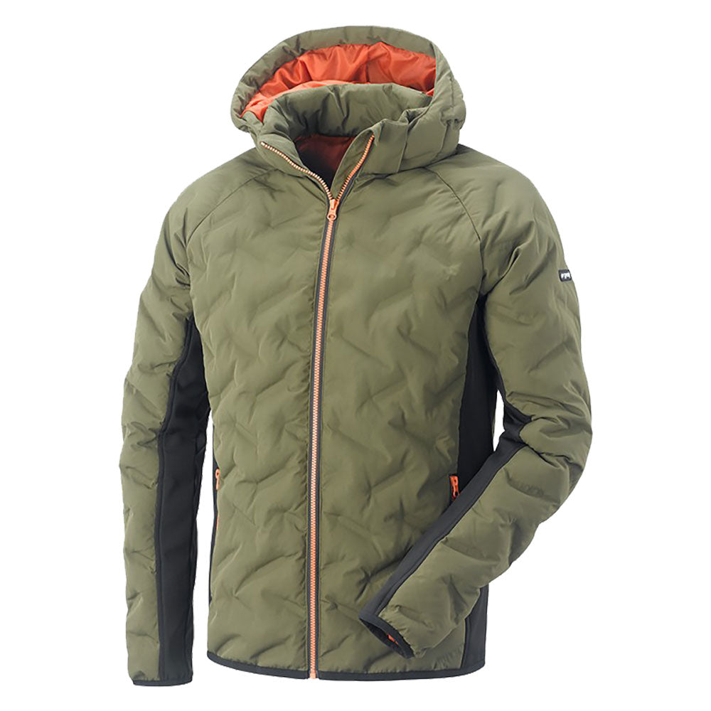 GIACCA IMBOTTITA 'DAKOTA' taglia XL - nero/arancio  - NERI