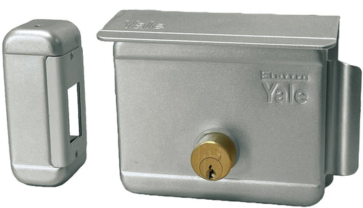 Yale ELETTROSERRATURA CANCELLI APPL. +S Acciaio Zincato Art. 680 E. 70 Dx