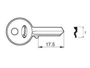 CHIAVE GREZZA K2730 R1 - 10 pezzi POTENT