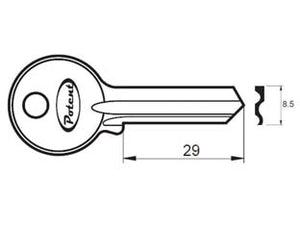 CHIAVE GREZZA K2765 R1 - 10 pezzi POTENT