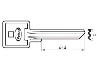 CHIAVE GREZZA K2640 R1 - 10 pezzi
