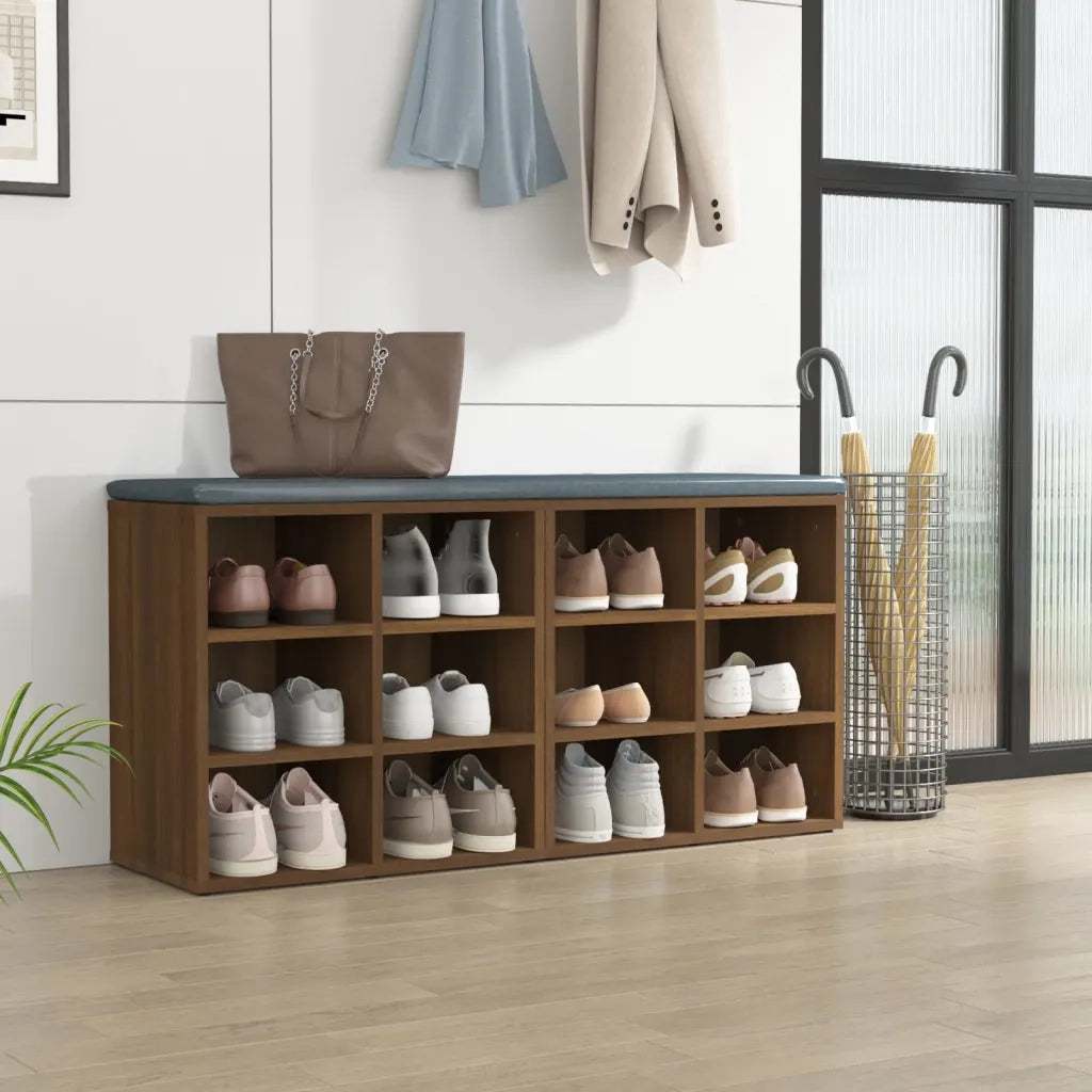 Scarpiere 2 pz Rovere Marrone 52,5x30x50 cm CFW8224237