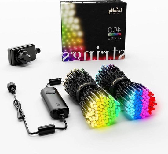 Cavo LED RGB+W per Esterno e Interno - Smart Multicolore IP44 - Controllo App - 32m
