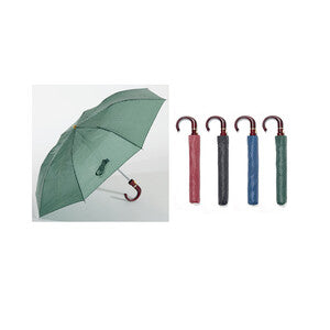 OMBRELLO AUTOMATICO PIEGHEVOLE 2 SEZIONI ASSORTITO- 12,0 pz