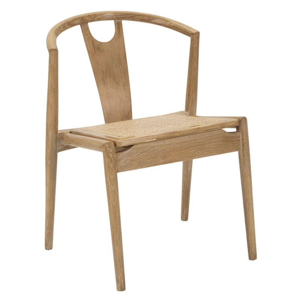 Set di 2 Sedie Natura 7, Marrone, Rattan, 56x53x76 cm