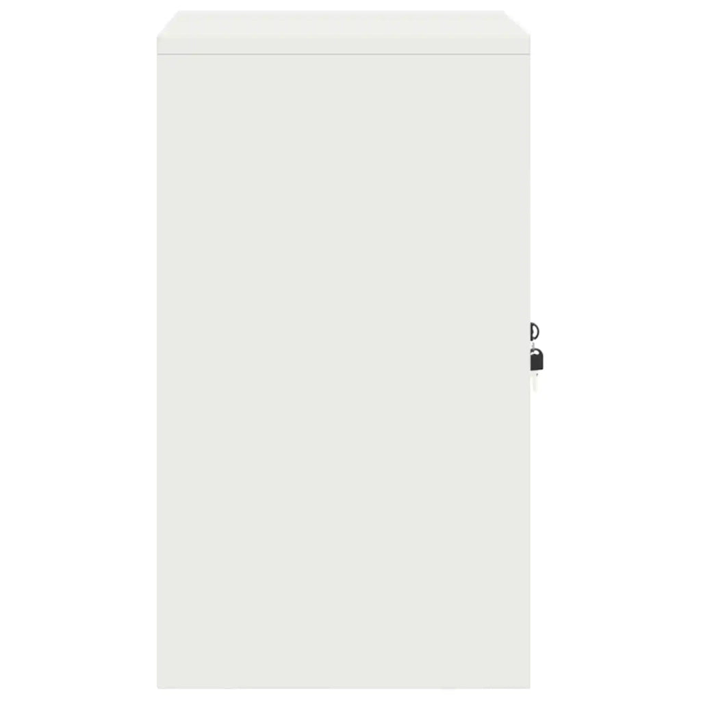Armadio Bianco 60 x 40 x 70 cm Acciaio 891723
