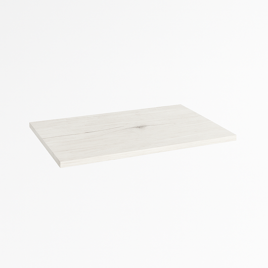 TOP IN LEGNO PER BASE MOD. UNIKA- cm 70x46x1,8 Olmo Bianco- DH- pezzi 1
