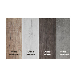 TOP IN LEGNO PER BASE MOD. UNIKA- cm 100x46x1,8 Olmo Cemento- DH- pezzi 1