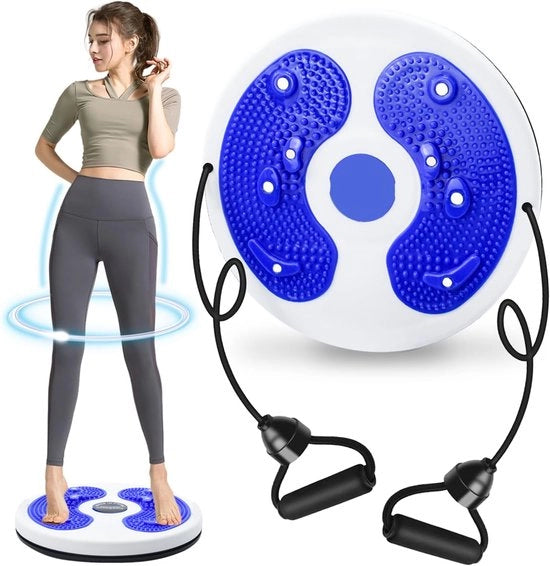 Treno di Core - Disco per la Flessione - Disco per la Flessione per Fitness - Tavolo per Equilibrio per la Flessione della Cintura con Macchina per l'Abdomine - Macchina per l'Allenamento dell'Abdomine