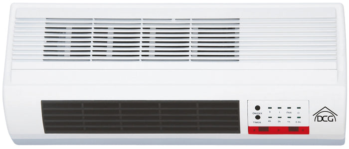 Dcg TERMOCONVETTORE A PARETE CON TIMER E TELECOMANDO 2000 W