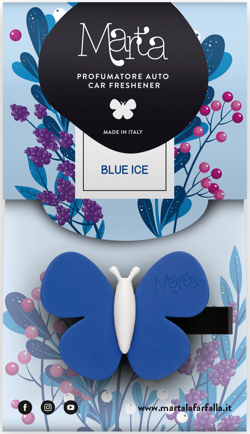 Fra-ber PROFUMATORE AUTO ''MARTA LA FARFALLA'' Blue ice