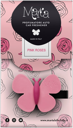 Fra-ber PROFUMATORE AUTO ''MARTA LA FARFALLA'' Rose
