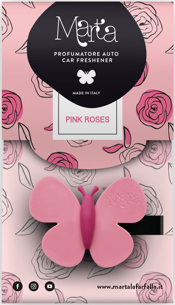 Fra-ber PROFUMATORE AUTO ''MARTA LA FARFALLA'' Rose