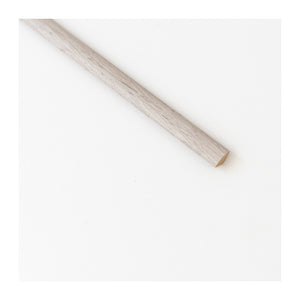 QUARTO DI TONDO 14X14 MM MDF 240 CM ROVERE GRIGIO- 5,0 pz