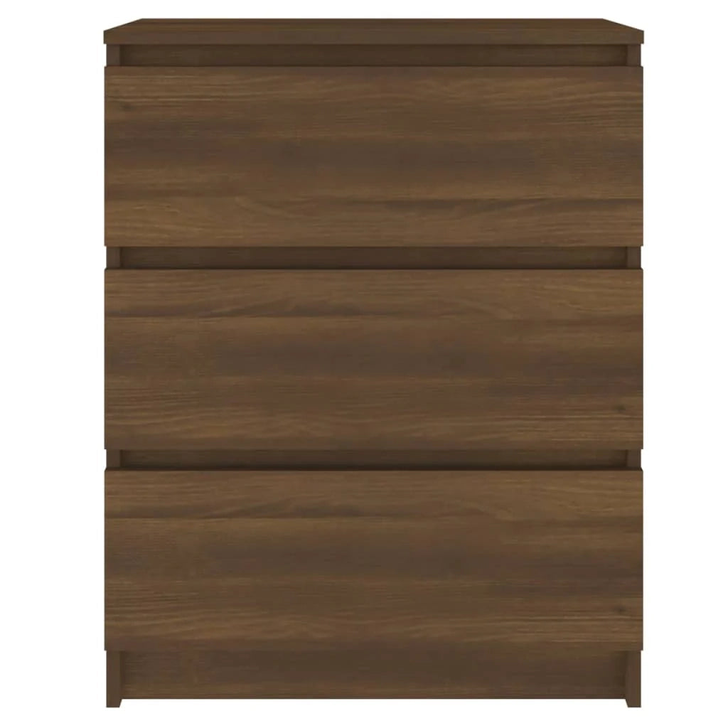 Buffet credenza cassettiera armadio mobile contenitore organizer per cucina soggiorno salotto 60 x 35 x 76 cm legno ingegnerizzato marrone 02_0031311