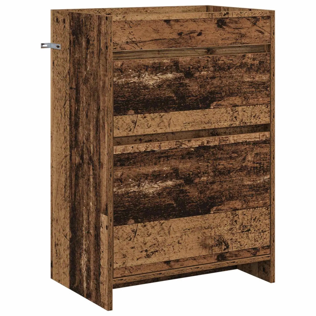 Mobiletto da Bagno Sotto Lavabo Legno antico 56 x 37,5 x 81 cm 890734