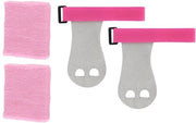 Set di supporti per polsi 4 pezzi - Manopole sportive - Strisce di assorbimento - Attrezzatura per ginnastica - Strisce di sostegno - Respira e comodo
