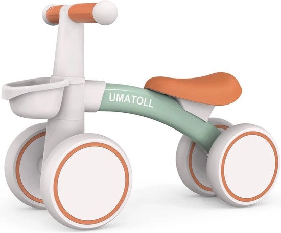 Triciclo per bambini 1-2 anni con carrello - Ideale regalo per il primo compleanno