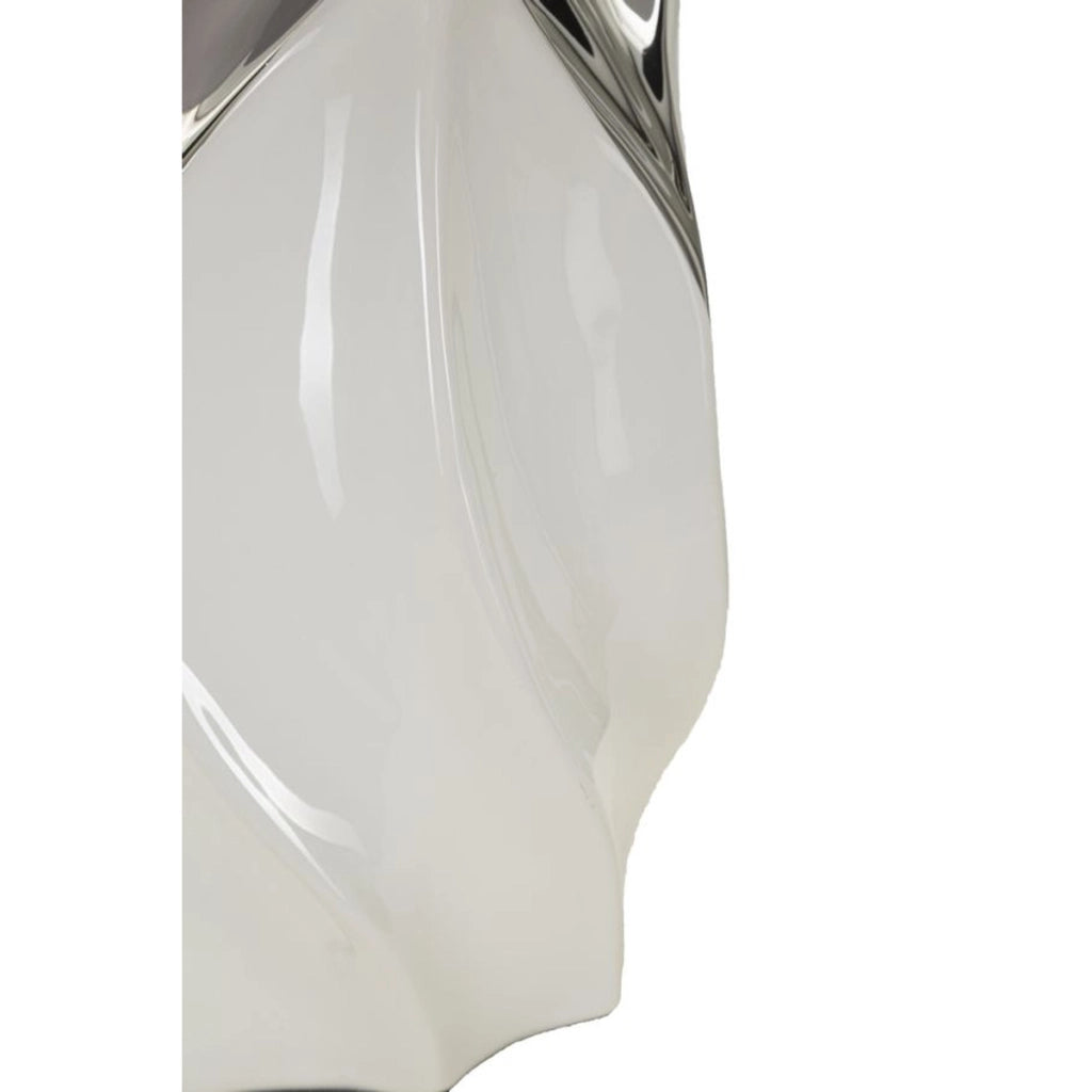 Lampada da Tavolo VKH88, Bianco, Ceramica, 30x30x51 cm
