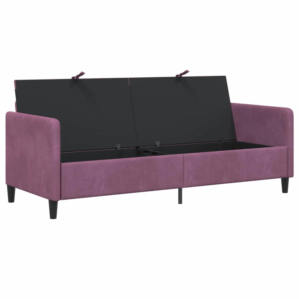 Divano con Storage Viola 192 x 78 x 87 cm Poliestere 42037002