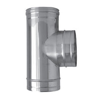 C RACCORDO A T INOX ATTACCO FFM D  8 CM- 1,0 pz