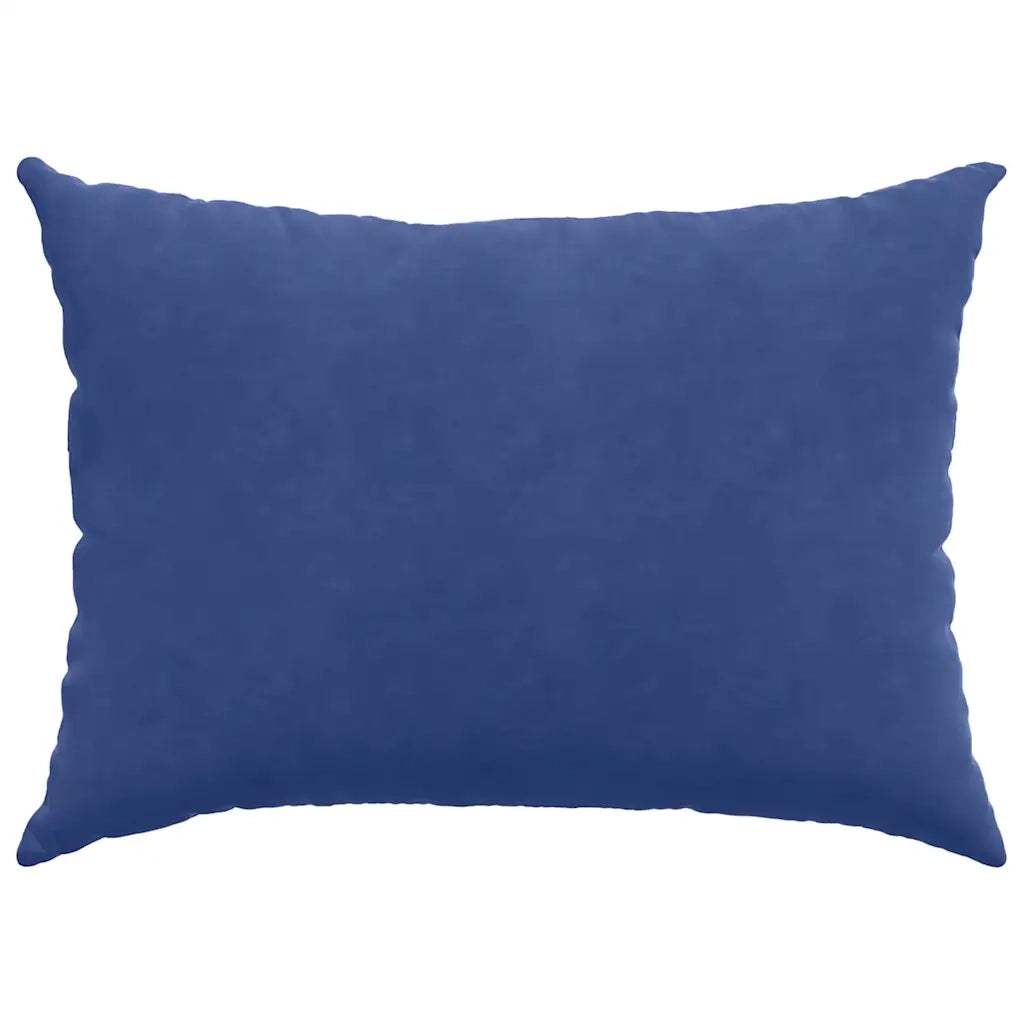 Cuscini da Divano 2 pcs Blu Polizia 70 x 50 cm Tessuto in Cords