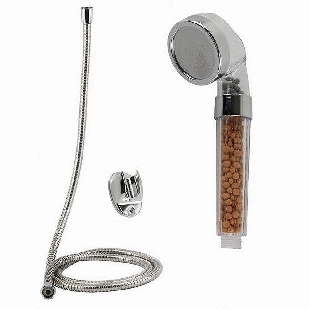 Trade Shop - Kit Doccetta Doccino Soffione Doccia Bagno Con Laccio 1,8 Mt Staffa Filtro 59175 -