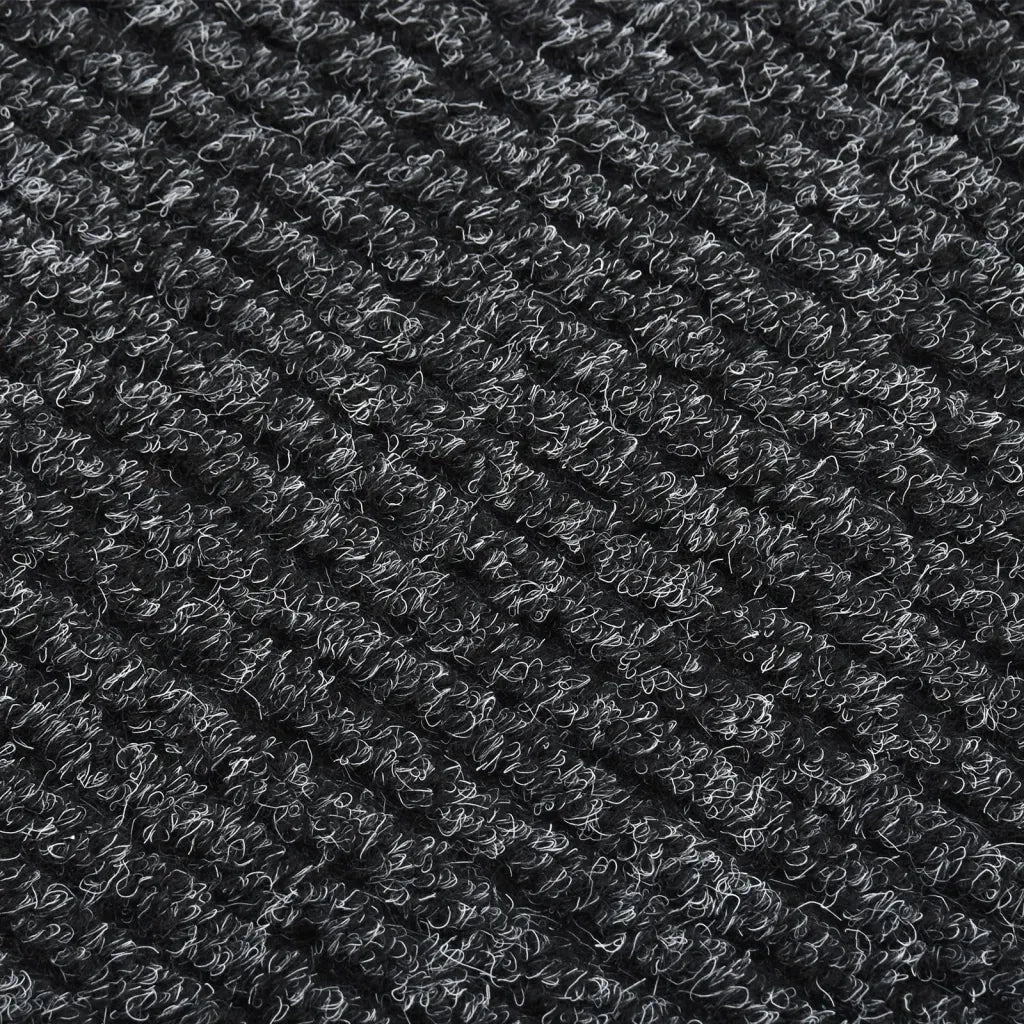 Tappeto del soggiorno | Tappeto Corsia Acchiappa Polvere 100x450 cm Antracite