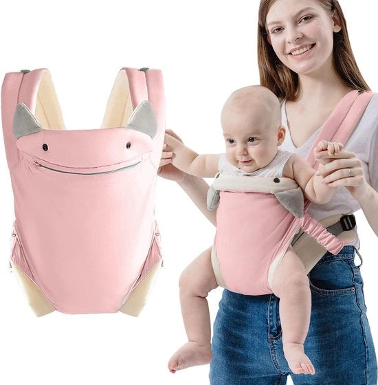 Porta Bambini a Sacco Rosa