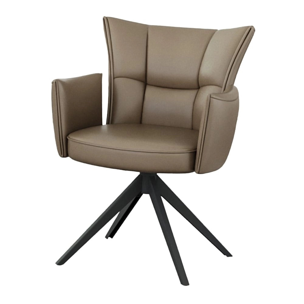 Sedia LEDER (marrone)