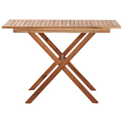 Tavolo da Giardino | Tavolino da esterno 110x67x74 cm in Legno Massello di Acacia