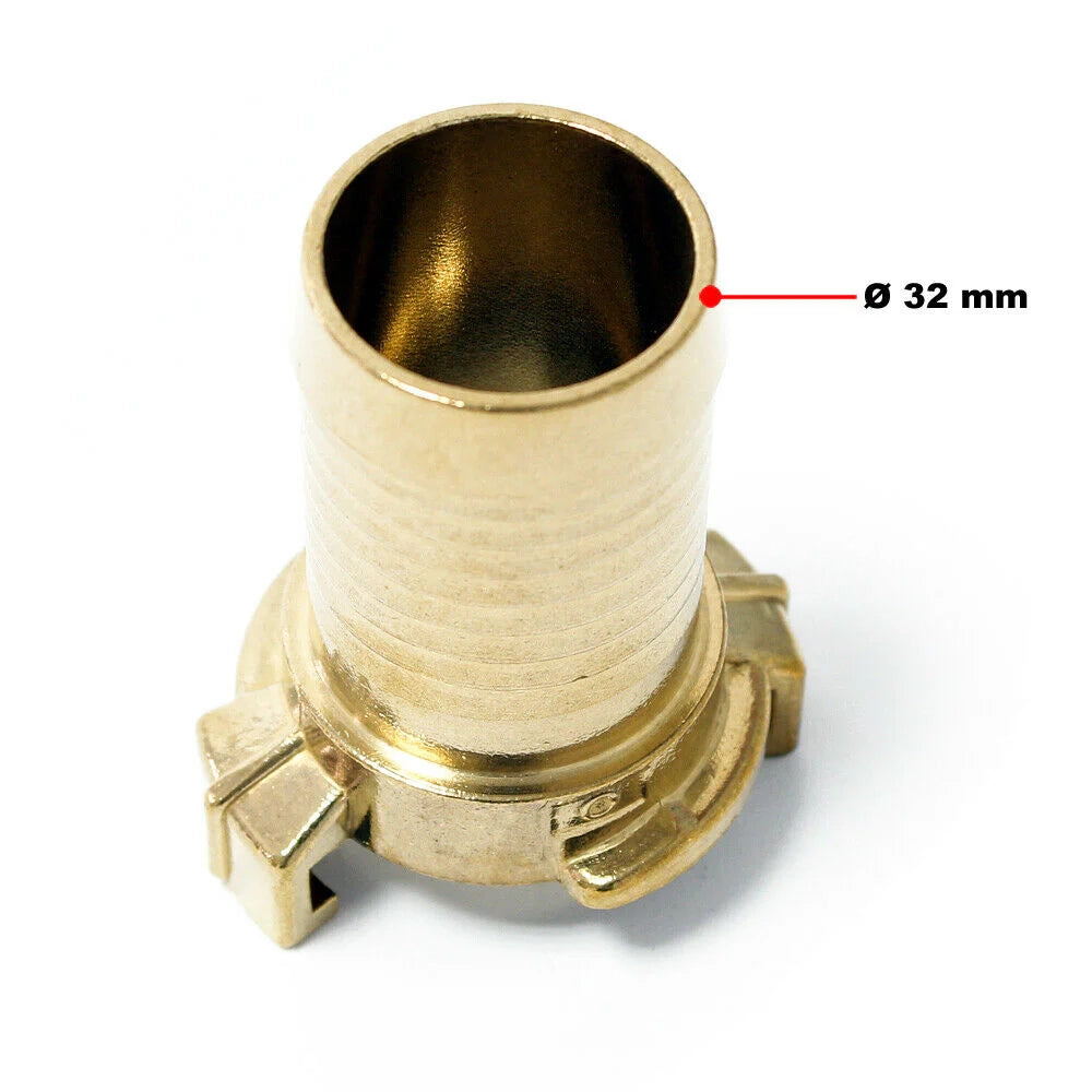 Raccordo rapido per tubo flessibile dell'acqua in ottone DN32 (1 1/4") 16_0002104