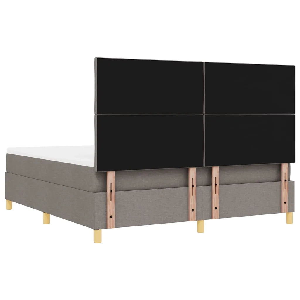 Letto a molle con testiera Talpa 180 x 200 cm Tessuto 3344398