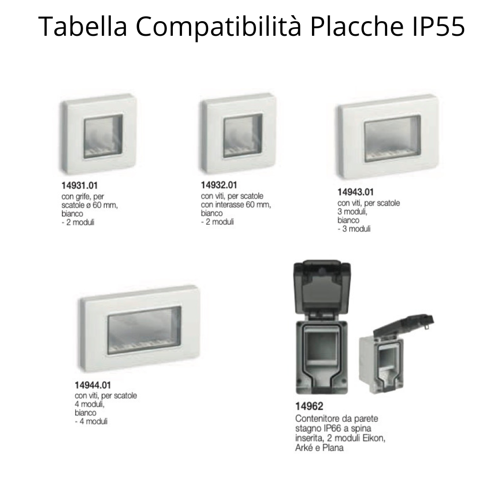 Vimar plana presa schuko bivalente bipasso standard tedesco italiano 14210 pezzi 5