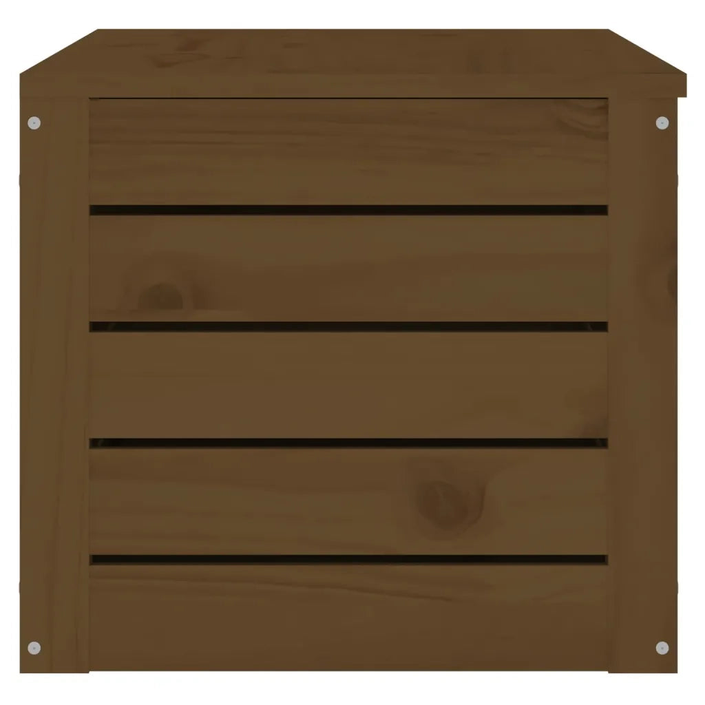 Contenitore Portaoggetti Ambra 89x36,5x33cm Legno Massello Pino 823622