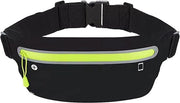 Sacca sportiva impermeabile regolabile con cinturino elastico - nero
