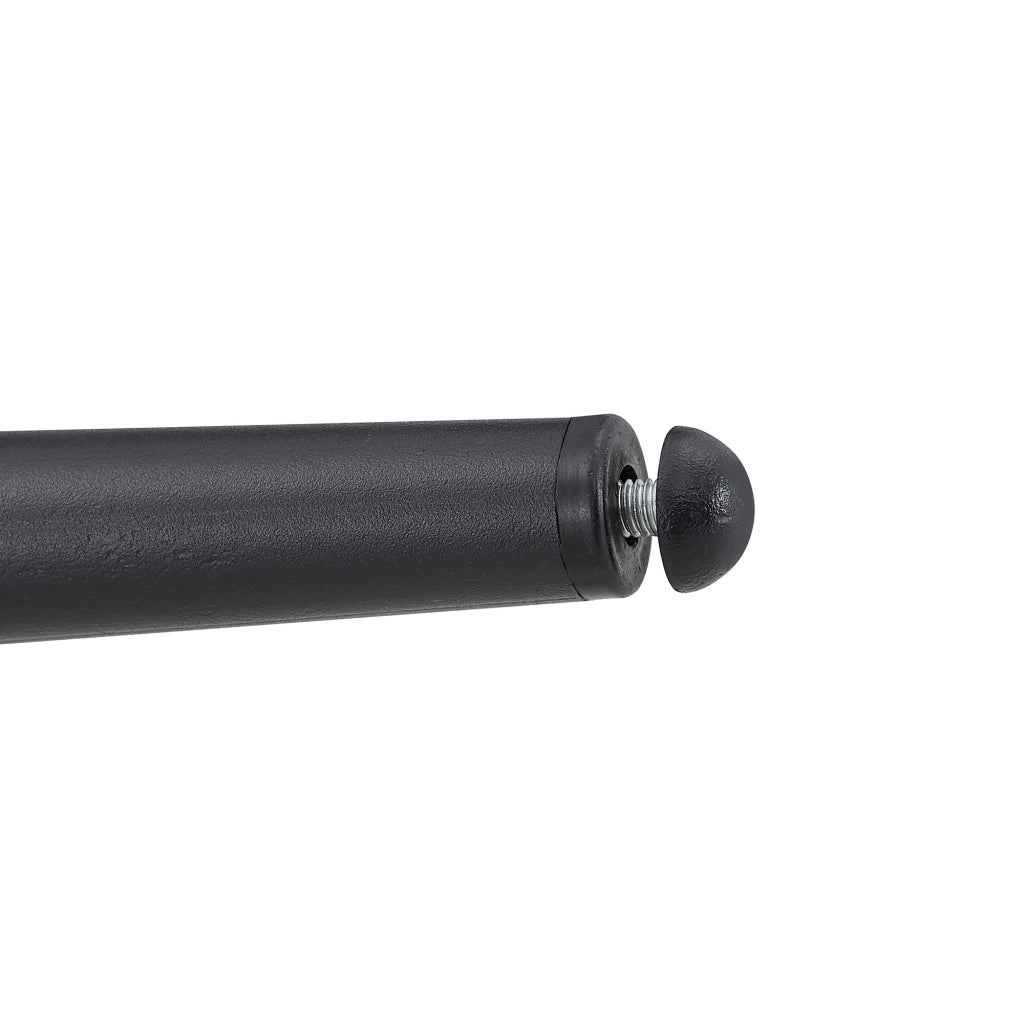 Sgabello da bar con schienale curvo e seduta ergonomica con poggiapiedi in pu e metallo bianco per cucina e isola