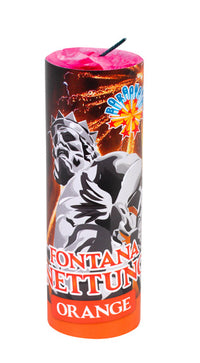 FONTANA 'NETTUNO' Ø 51x150h mm - conf. 4 pezzi fuochi artificio eventi matrimoni capodanno compleanni