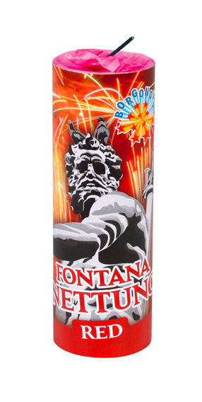 FONTANA 'NETTUNO' Ø 51x150h mm - conf. 4 pezzi fuochi artificio eventi matrimoni capodanno compleanni