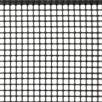 RETE DI PROTEZIONE 'QUADRA'  1,0x50 mt - colore antracite Rete Protettiva in Plastica a Maglia Quadrata per Balconi, Cancelli e Recinzioni