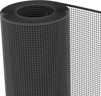 RETE DI PROTEZIONE 'QUADRA'  1,0x50 mt - colore antracite Rete Protettiva in Plastica a Maglia Quadrata per Balconi, Cancelli e Recinzioni