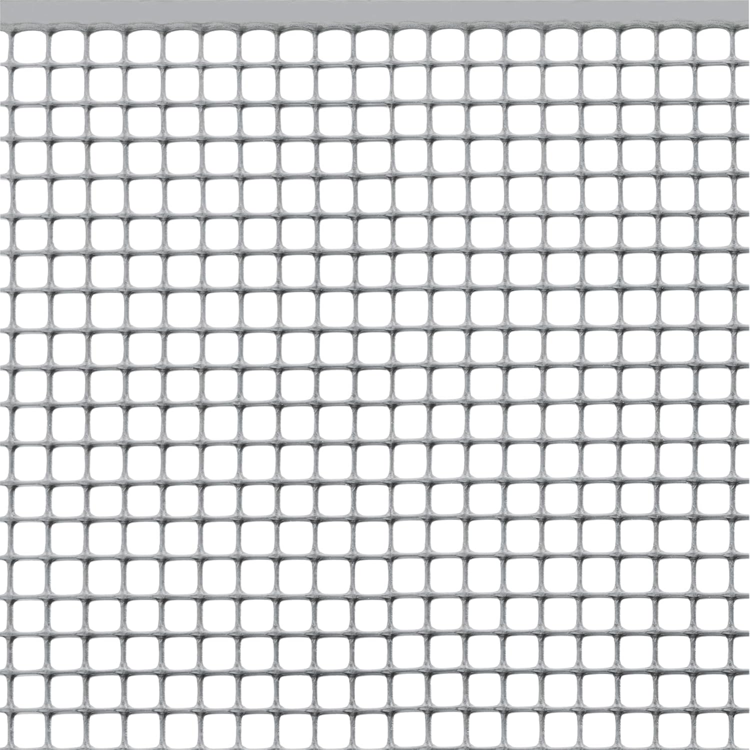 RETE DI PROTEZIONE 'QUADRA'  1,0x50 mt - colore argento  Rete Protettiva in Plastica a Maglia Quadrata per Balconi, Cancelli e Recinzioni