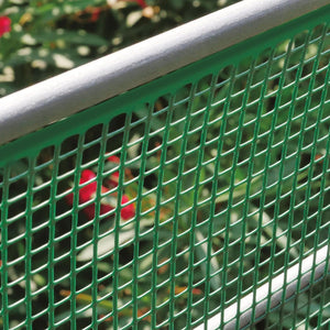RETE DI PROTEZIONE PER BALCONI 'QUADRANET' mt. 1 x 50 - (maglia 20 x 20 mm) colore verde  - SIDEX