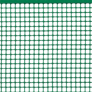 RETE DI PROTEZIONE PER BALCONI 'QUADRANET' mt. 1 x 5 - (maglia 10 x 10 mm) colore verde  - SIDEX