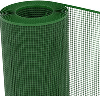 RETE DI PROTEZIONE PER BALCONI 'QUADRANET' mt. 1 x 50 (maglia 10 x 10 mm) - colore verde  - SIDEX