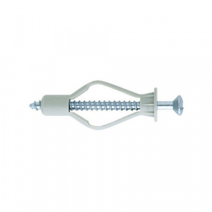 TASSELLO IN NYLON PER PARETI VUOTE CON ACCESSORI- Tass 8x40 con gancio corto- FRIUL- pezzi 100