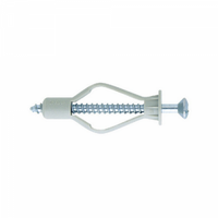 TASSELLO IN NYLON PER PARETI VUOTE CON ACCESSORI- Tass 8x40 con gancio corto- FRIUL- pezzi 100