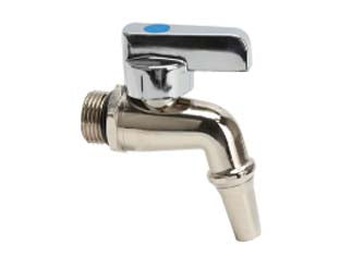 RUBINETTO A LEVA IN OTTONE PER FUSTI E SERBATOI CON BECCUCCIO- - M 3/4 - 1 pezzi AGLAIA